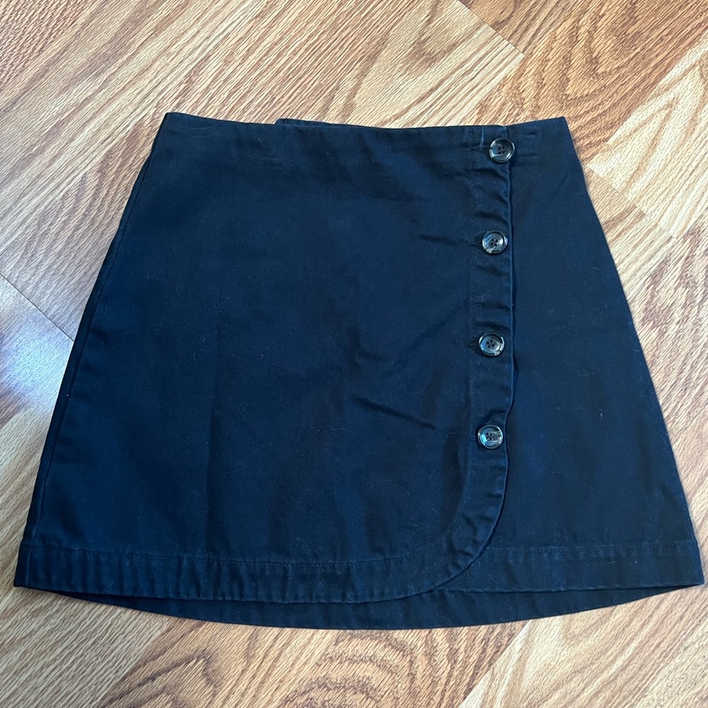 BDG Urban Outfitters button up black skirt